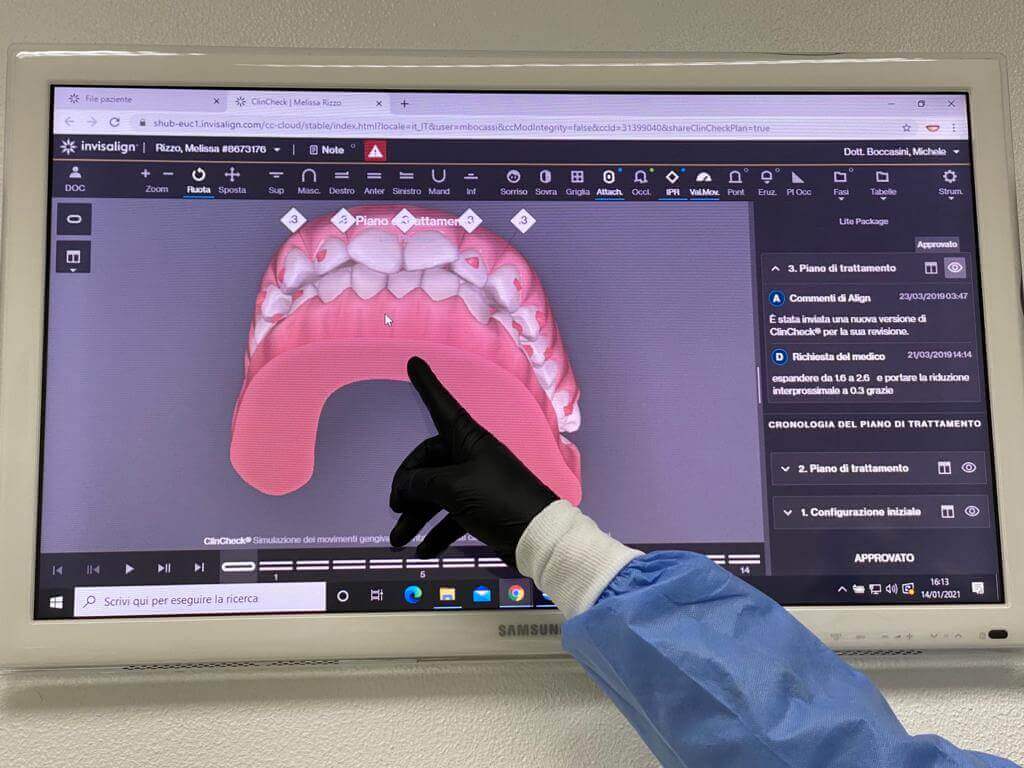 Clinic-published in-studio image